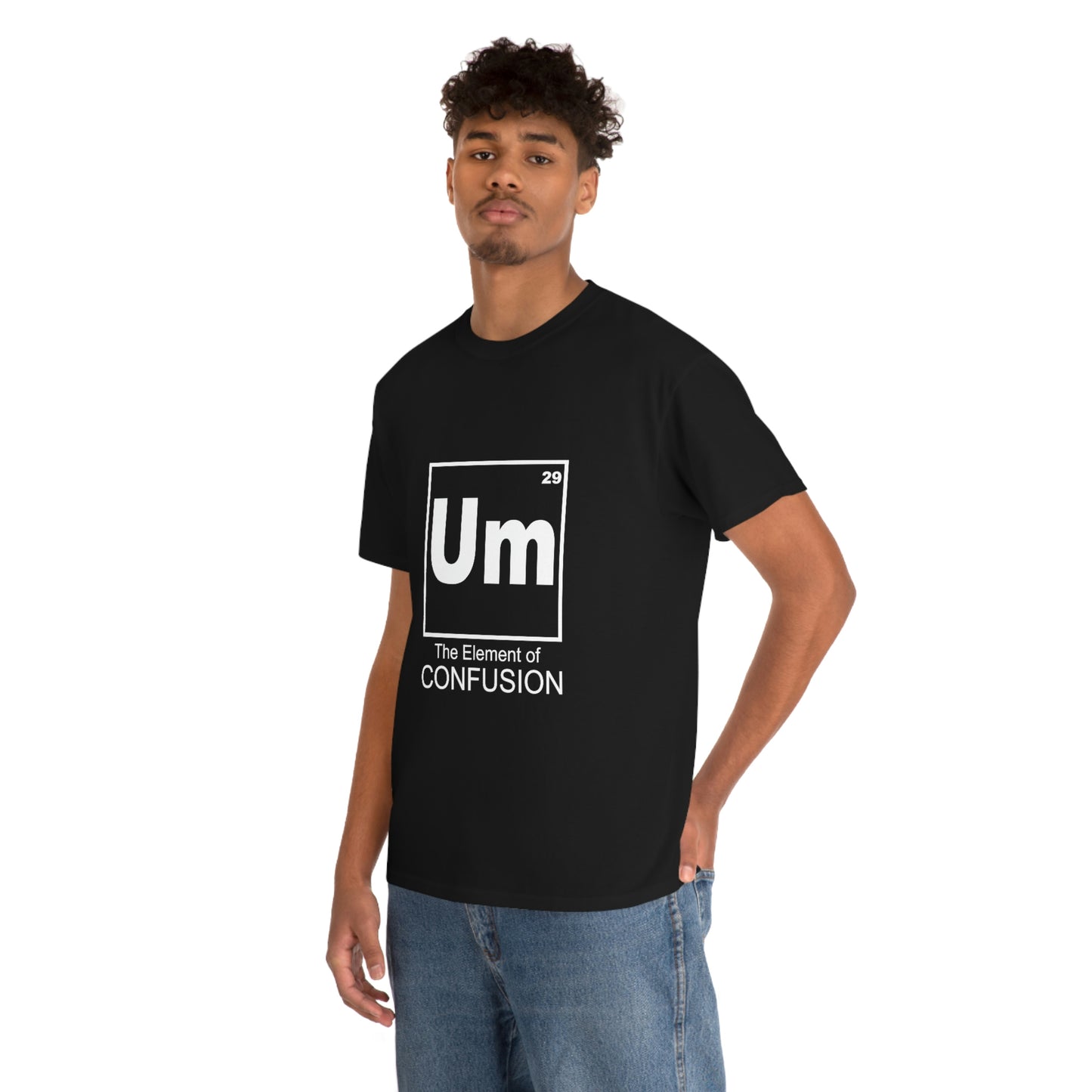 Um - The Element of Confusion Heavy Cotton Tee