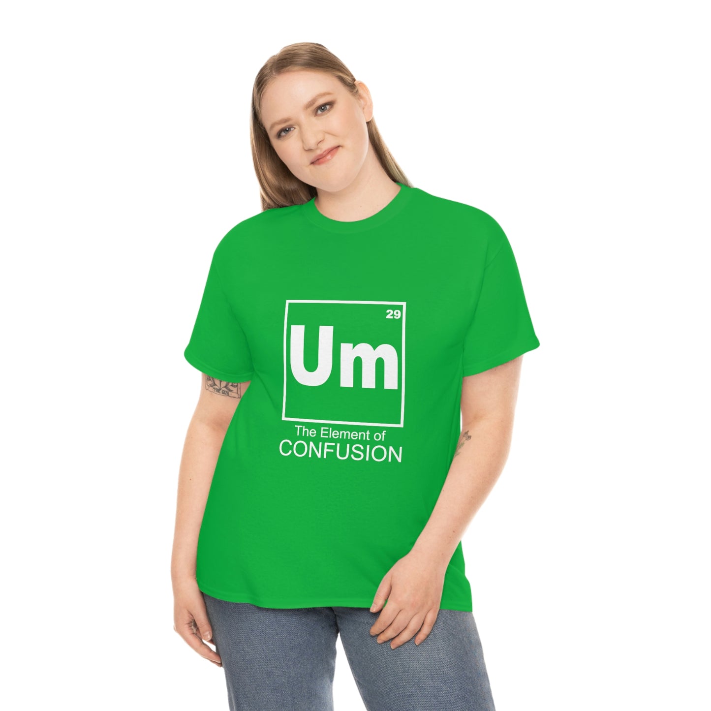 Um - The Element of Confusion Heavy Cotton Tee