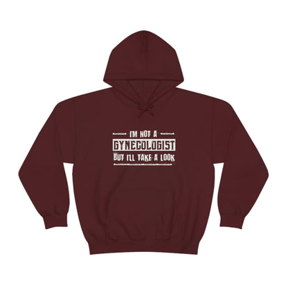 I'm Not A Gynecologist But I'll Take A Look - Funny hoodie