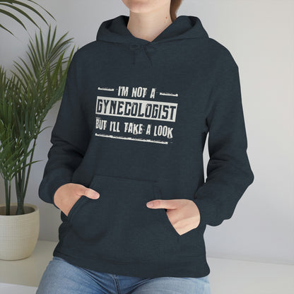 I'm Not A Gynecologist But I'll Take A Look - Funny hoodie