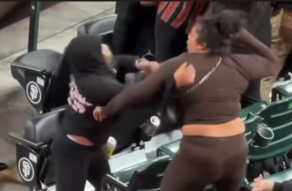 Big brawl at Oracle park