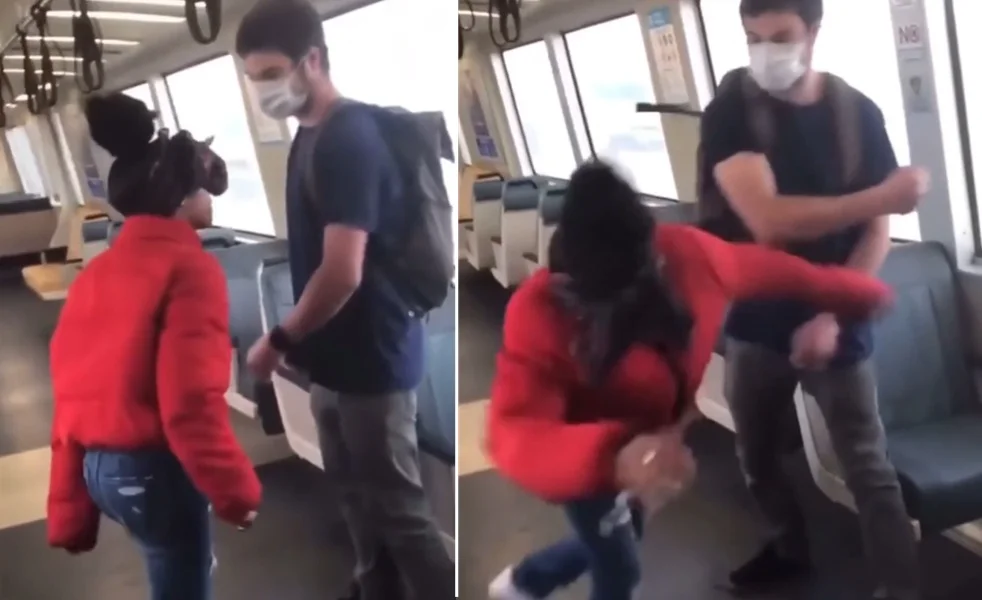 Loudmouth lady on bus gets humbled