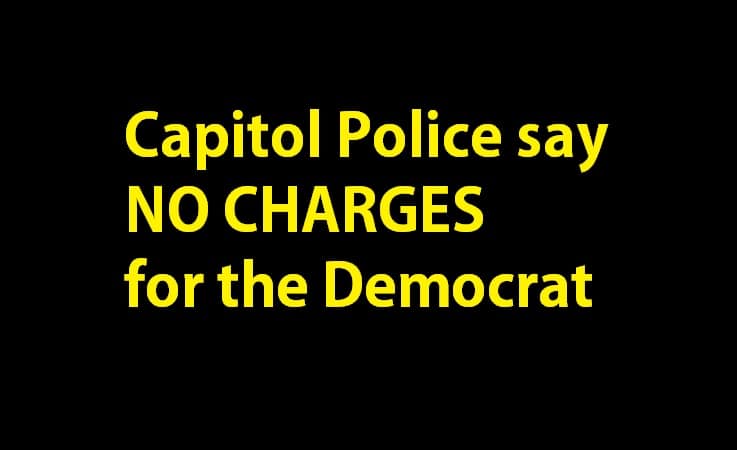 Capitol Police say no charges for Dem staffer busted in Senate Office building