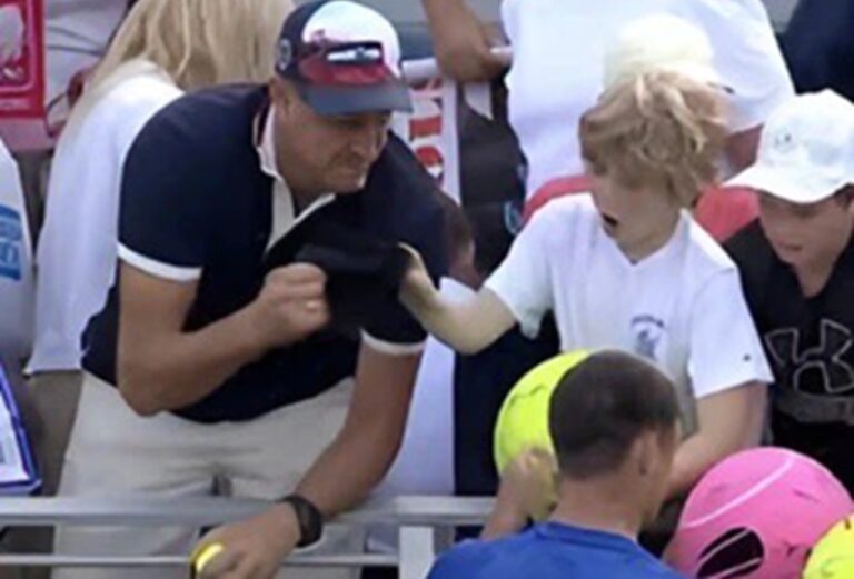 CEO steals hat from young boy at tennis match, then Internet gets involved