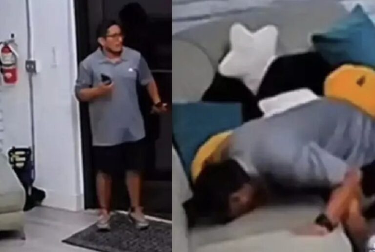 Miami ‘SEAT SNIFFER’ busted dragging nostrils across couch young dancer girl was sitting on