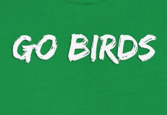 Go Birds! Unofficial shirt for Eagles fans