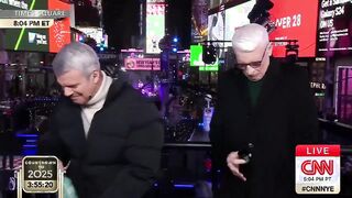 Anderson Cooper and Andy Cohen mocked for CRINGE NYE special