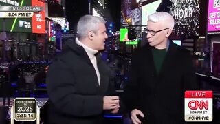 Anderson Cooper and Andy Cohen mocked for CRINGE NYE special