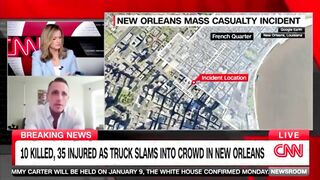 Witness makes stunning claim about New Orleans attack