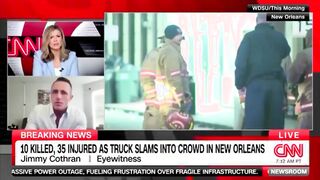 Witness makes stunning claim about New Orleans attack