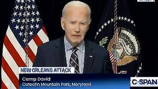 Biden slurs through speech about New Orleans terror attack