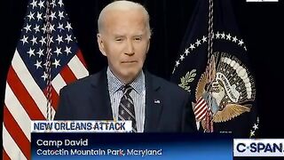 Biden slurs through speech about New Orleans terror attack