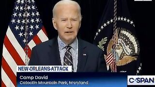 Biden slurs through speech about New Orleans terror attack