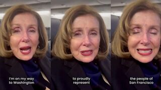 Nancy Pelosi appears 'hammered' and 'clueless' in new video