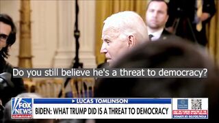 Biden snaps at reporters