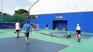 Pickleball player kicked in face, knocked out after match