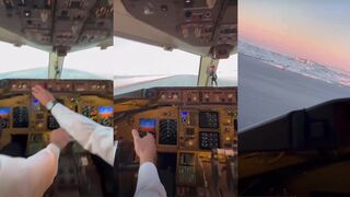 Inside the cockpit of Trump Force One