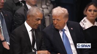 Forensic lip reader reveals what Trump told Obama, allegedly