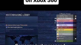 Last Halo 3 lobby on Xbox 360