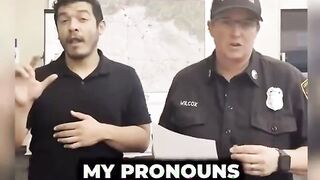 If your fire department is announcing pronouns, then you might be in trouble