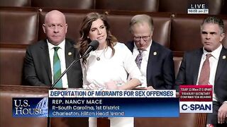 Mace destroys Dems who voted against deportations of violent illegals