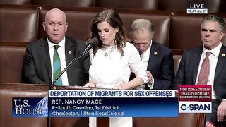 Mace destroys Dems who voted against deportations of violent illegals