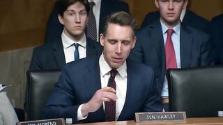 'Why are we giving hundreds of millions in federal MILITARY contracts to firms that do business with Communist China' - Hawley