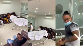 Hospital prank left people terrified