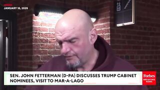 'I was glad to do it' - Fetterman on meeting with Trump