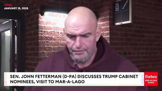 'I was glad to do it' - Fetterman on meeting with Trump