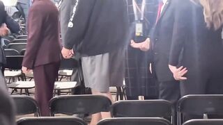 Fetterman showed up to Trump inauguration in shorts and hoodie