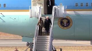 Trump lands in North Carolina to tour hurricane damage