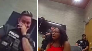 Cop can't stop laughing when lady said boyfriend moved “overseas to Connecticut”