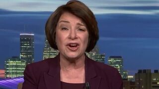 Amy Klobuchar busted in LIE about cancer research and Trump