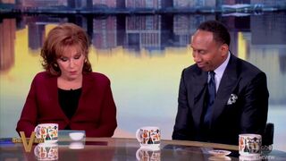 Joy Behar nearly ruptures a hemorrhoid over Stephen A. Smith's answer on Trump