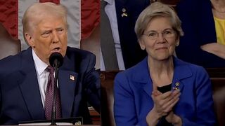 "Pocahontas says yes" - Trump said directly to Elizabeth Warren's face