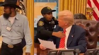 DJ Daniel meets President Trump