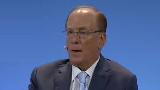 BlackRock CEO Larry Fink issued a warning to President Trump