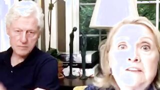 Bill Clinton looks miserable in video with Hillary