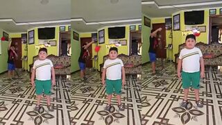 Brother DESTROYS unexpecting sibling
