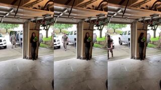 She forgot that her husband is a well-trained soldier