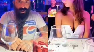 Only one of them was left speechless on date night
