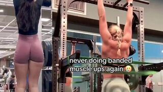 Resistance bands gone wrong