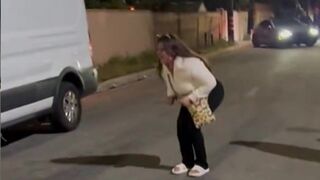 Woman screaming when Crazy Cat Killer strikes again