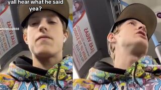 Las Vegas kid not intimidated by grown up acting like a thug