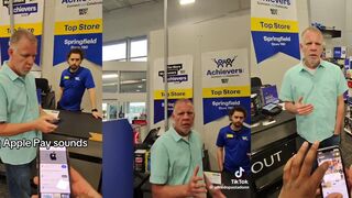 Playing Apple Pay sounds as a prank