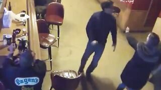 beta boy gets dropped at a biker bar