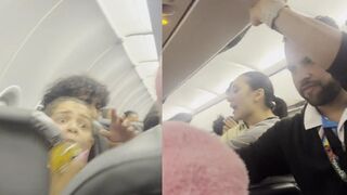 'You have no hair, bald b*tch' - some lady on a plane