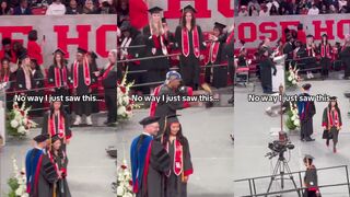 FAFO: Graduate shows off, then SELF-OWNS