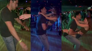 Dude drops girl on her head while dancing